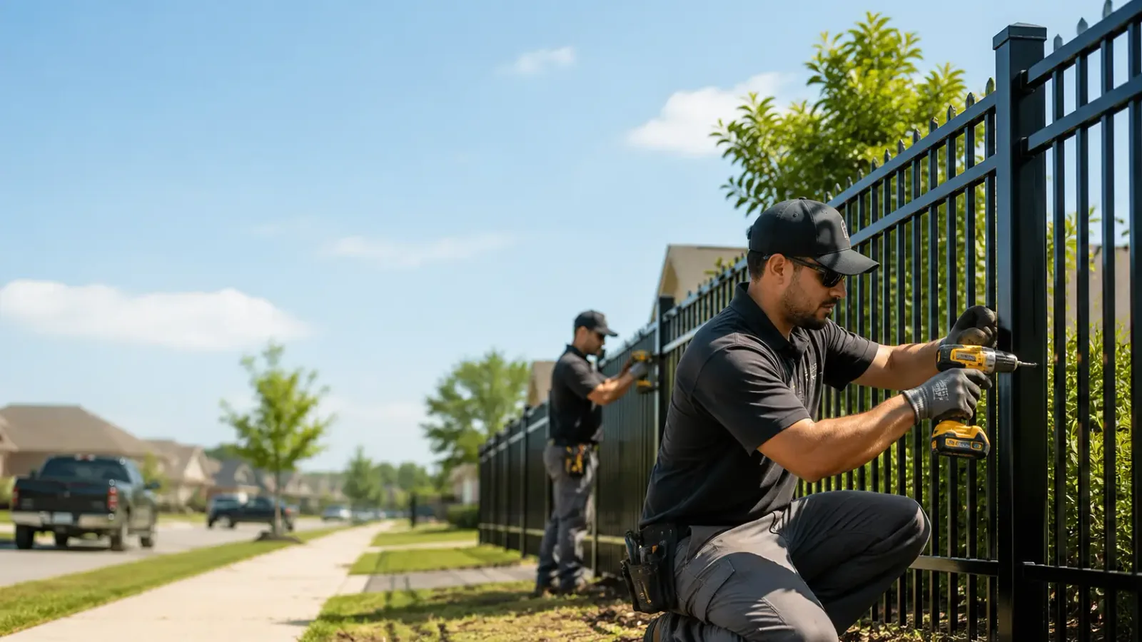 Metal Fence Installation in Vance, AL